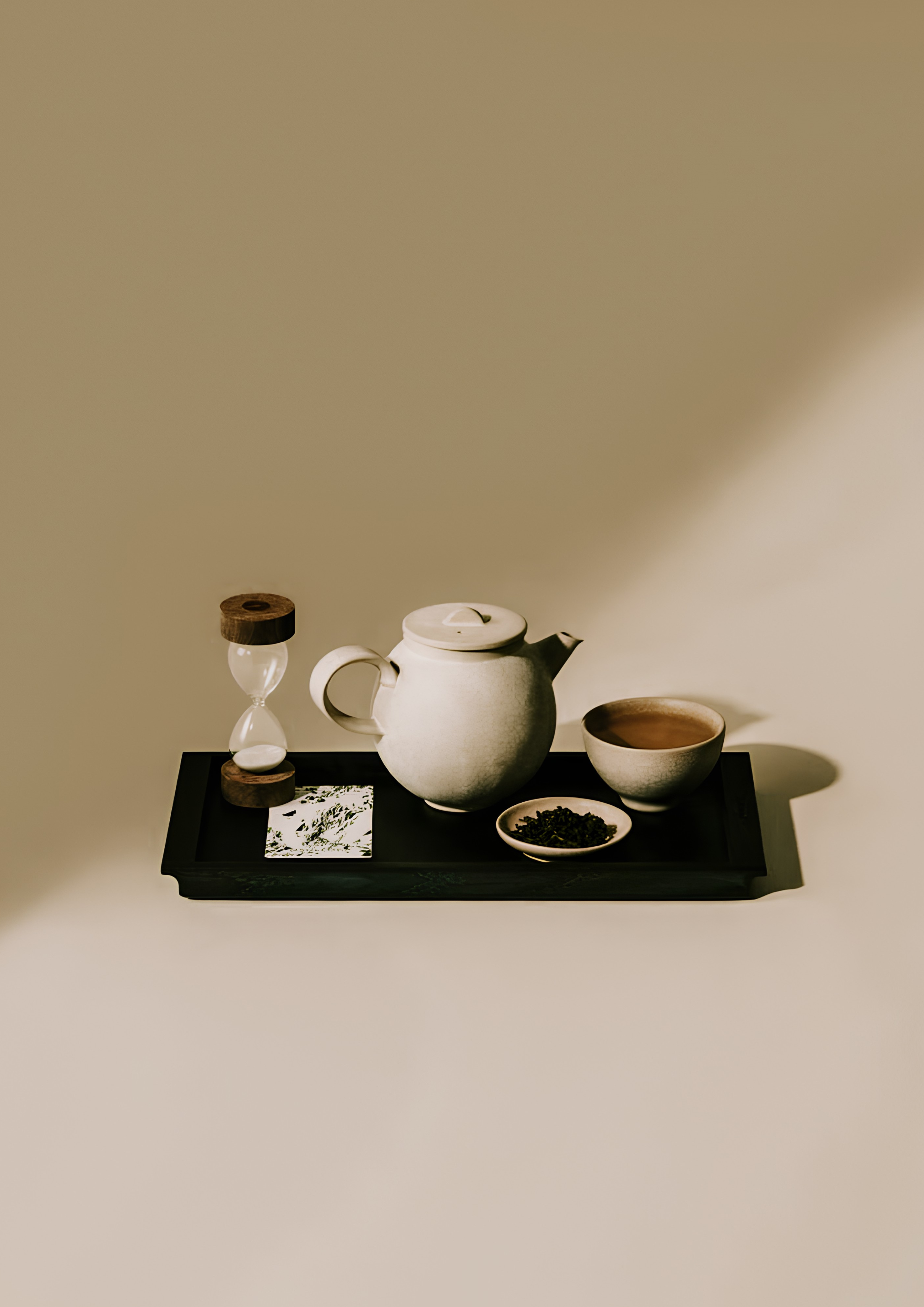 Everwild organic tea setting
